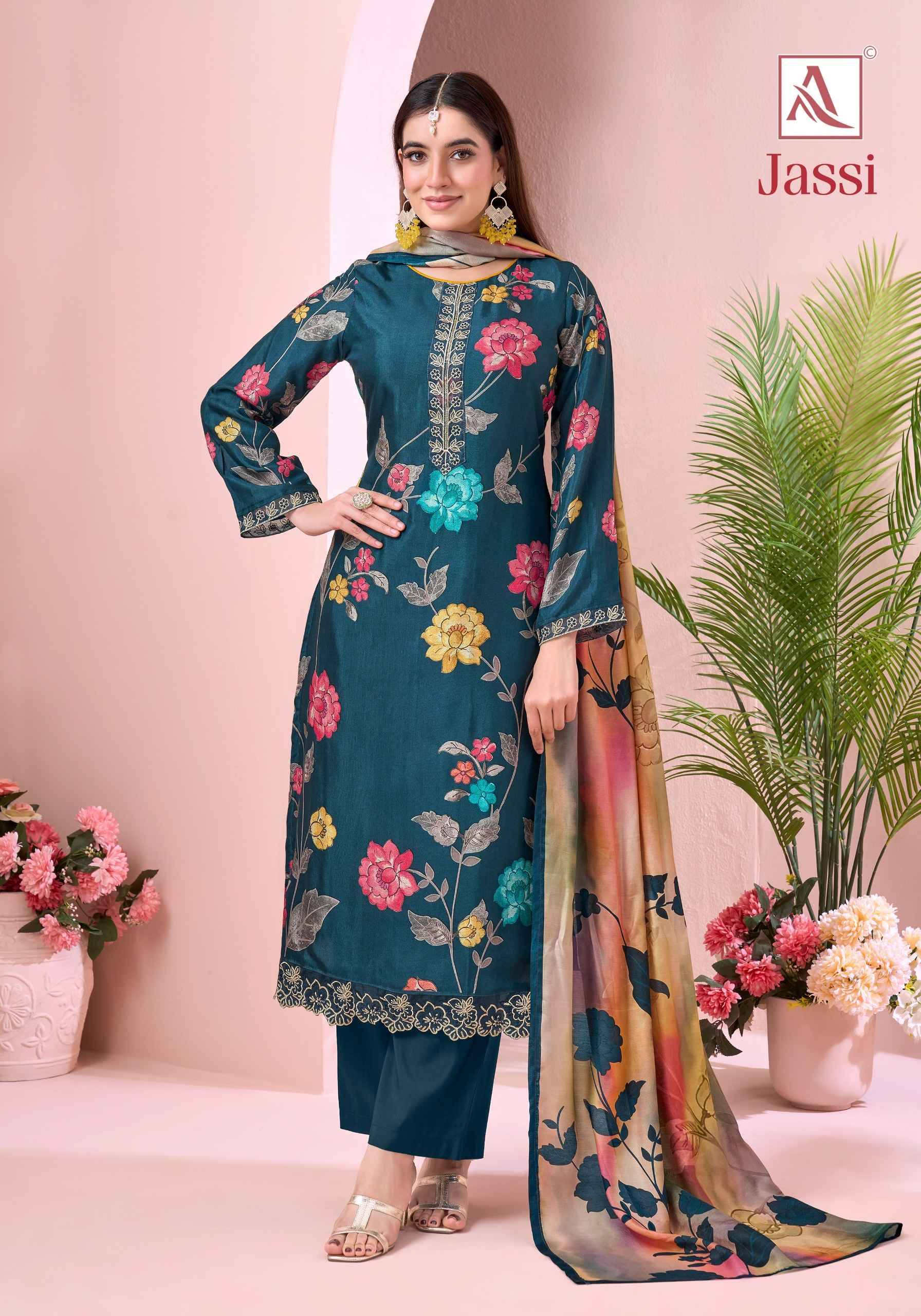 JASSI 1048 SERIES BY ALOK 01 TO 04 Beautiful Stylish Festive Suits Fancy Colorful Casual Wear & Ethnic Wear & Ready To Wear Heavy Cotton Print Dresses At Wholesale Price